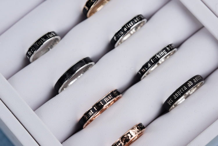 Enamel Rings